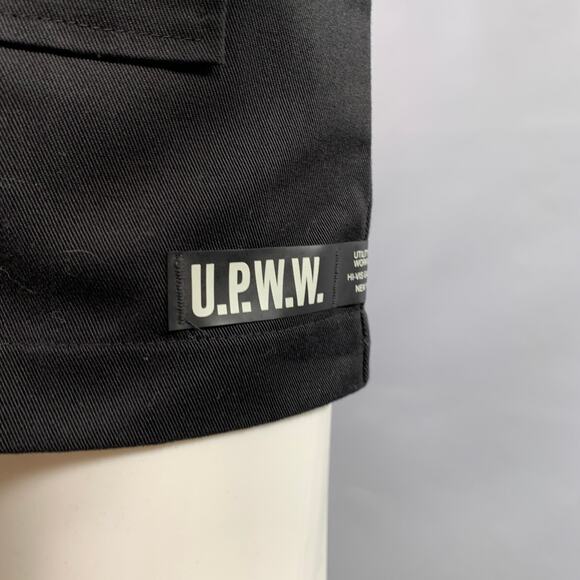 U.P.W.W. Size S Black Pink Photo Polyester Cotton Jacket - Picture 2 of 8